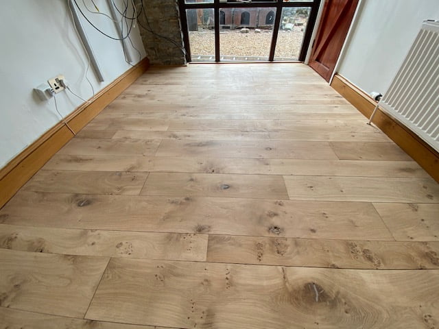 Freshwoods floor restoration